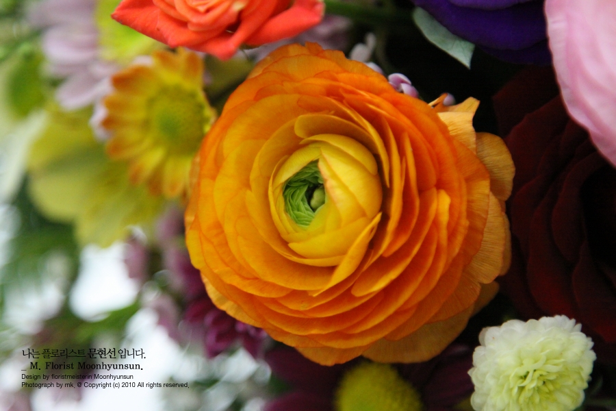 [화훼장식기능사]-수평형(Horizontal) 형 꽃꽂이 : 네이버 블로그