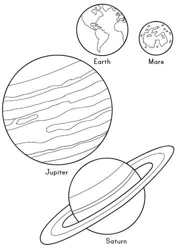 [색칠공부] 색칠하며 영어 단어익히기 - 태양계(solar System) : 네이버 블로그