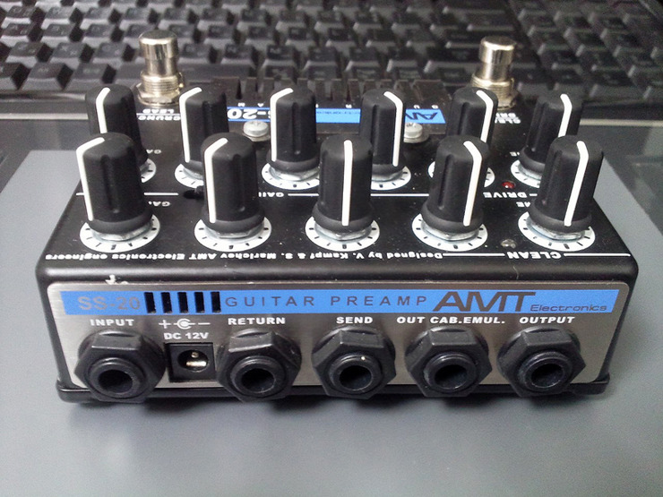 3채널 하이게인 프리앰프 이팩터 AMT SS20 네이버 블로그