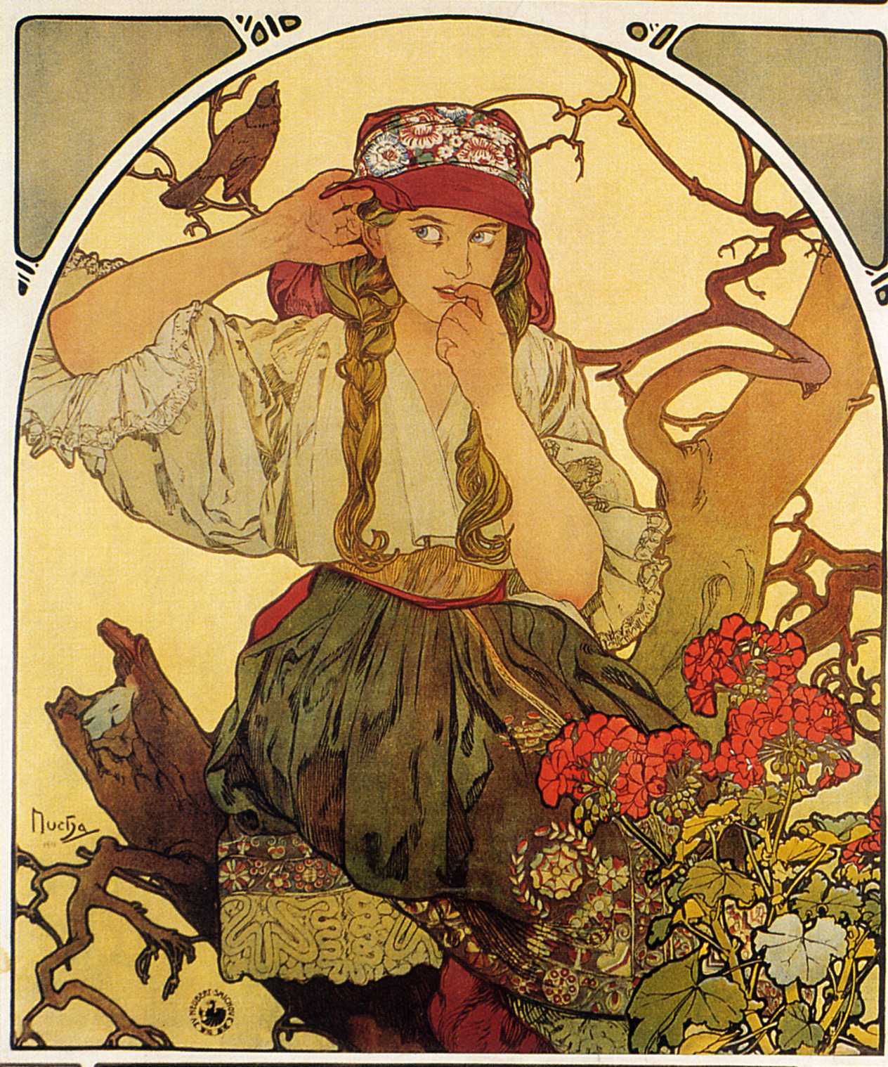 알폰스 무하(Alphonse Mucha) - 02 : 네이버 블로그