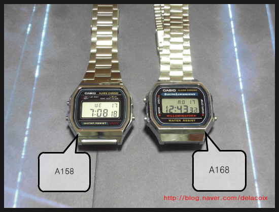 casio a168 dimensions