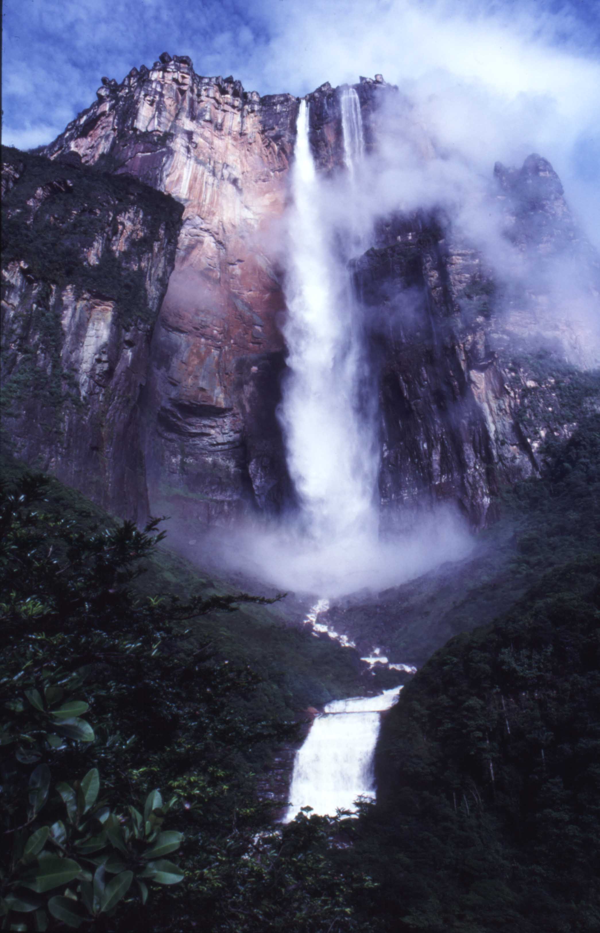 엔젤 폭포 앙헬폭포 Angel Falls 베네수엘라 낙차 979m 세계 최고 높이 네이버 블로그