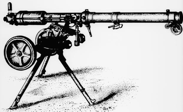 [북한군] B-10 82mm 무반동총(recoilless Rifle) - 보병대대 대전차 화기. : 네이버 블로그