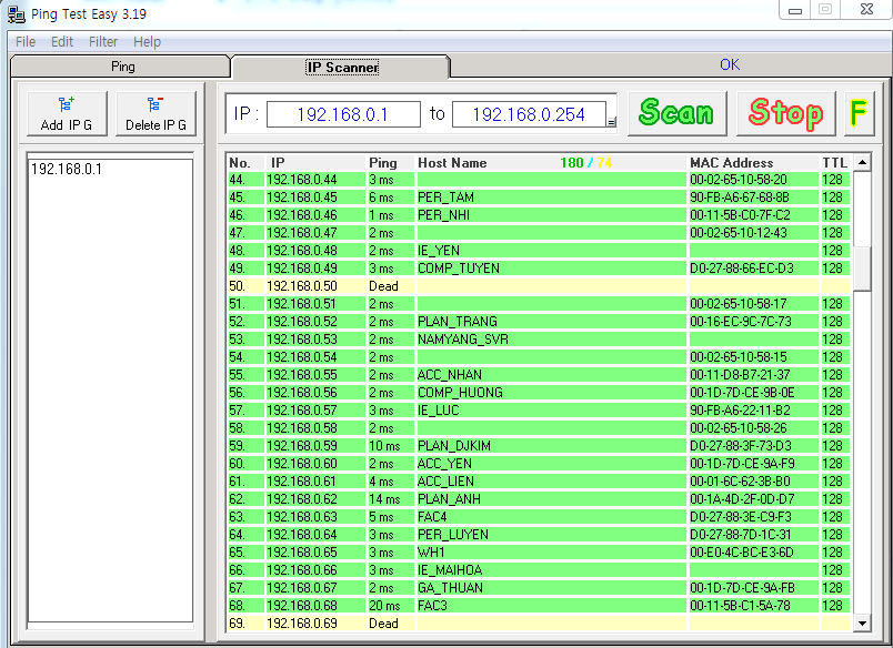 ping test easy 4.32 download