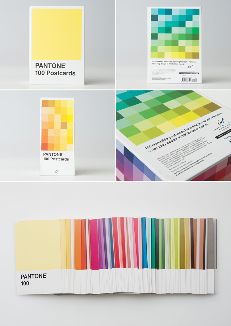 Pantone 100 Postcards 네이버 블로그