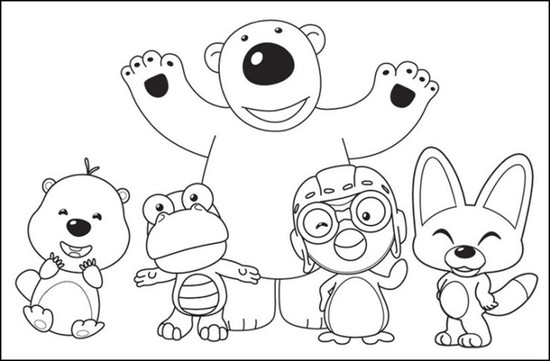 Cocomong Coloring Pages Coloring Pages