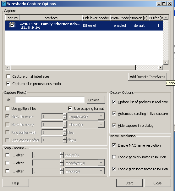 remote interfaces wireshark windows remote interfaces wireshark windows