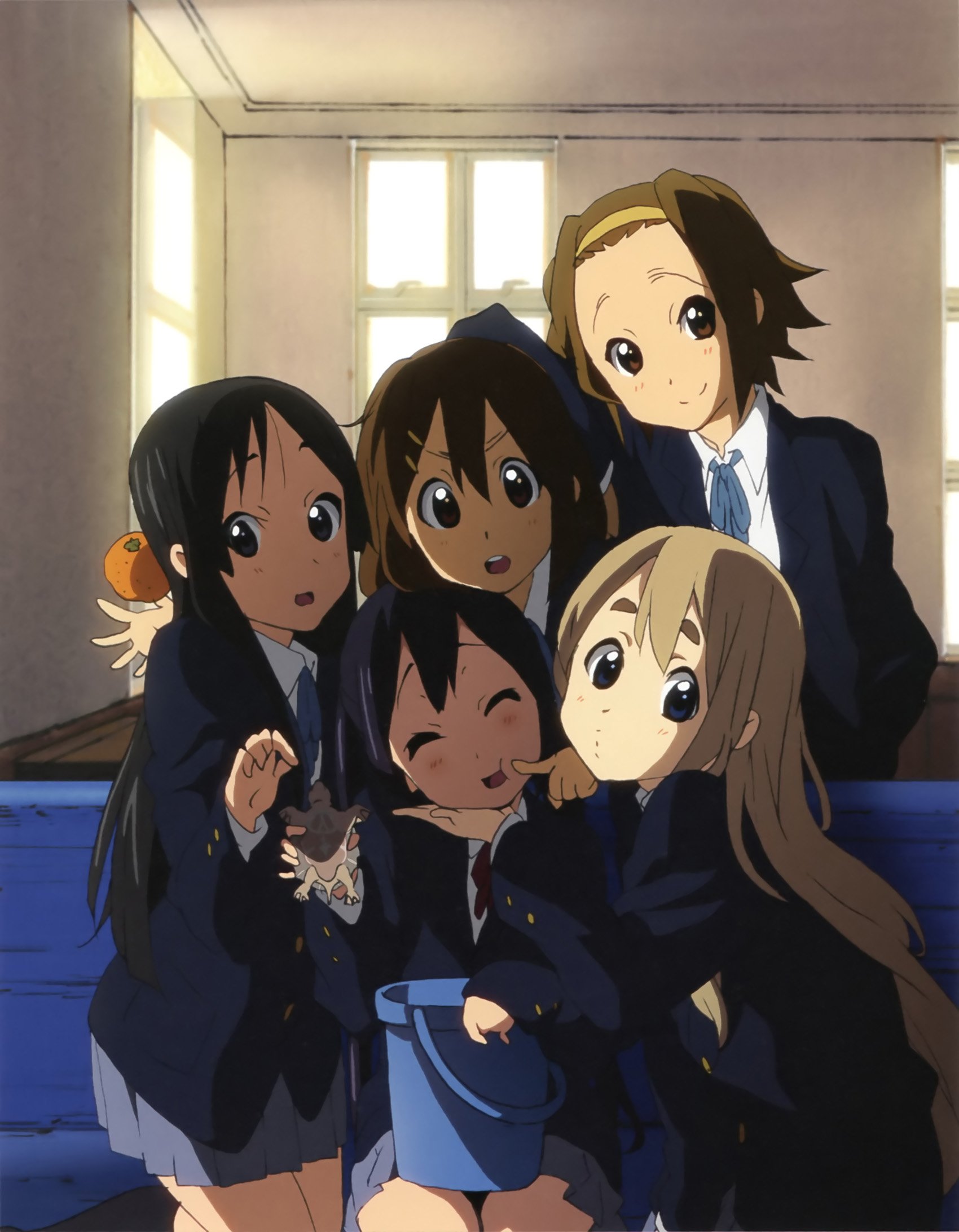 Akiyama Mio Hirasawa Yui Kotobuki Tsumugi Nakano Azusa Tainaka Ritsu K On Highres