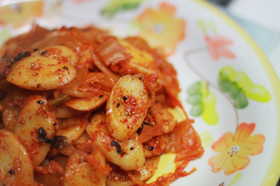 김치떡볶이