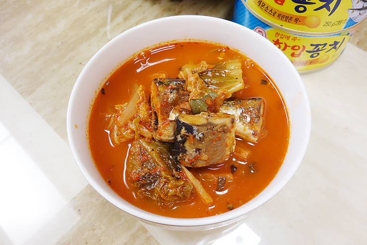 꽁치김치찌개