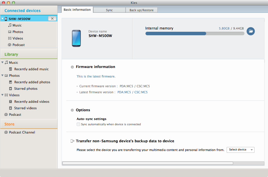 Samsung Kies Download For Mac Yosemite