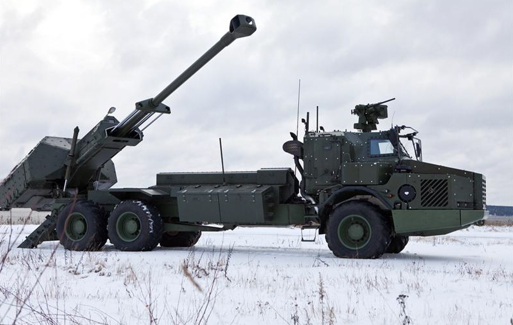 Archer Artillery System / Archer - FH77BW L52 ( 아처 FH77BW L52 차륜자주포 ...