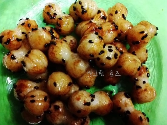 조랭이떡간장구이