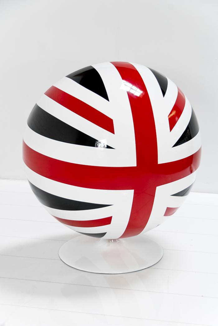 커스텀 볼 체어 Cadeira de bola Union Jack com pintura personalizada - 블로그