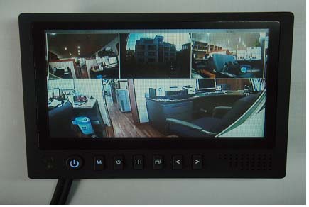 Rear view Monitor(7" Quad LCD) with 4 camera inputs (BM-701MQ) - 블로그