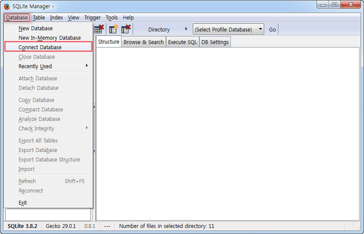 db browser for sqlite import from excel