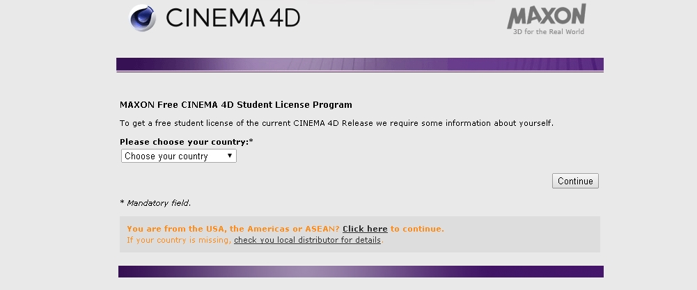 cinema 4d student licence