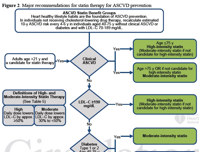 2013 ACC/AHA Guideline On The Treatment Of Blood Cholesterol (1) : 네이버 블로그