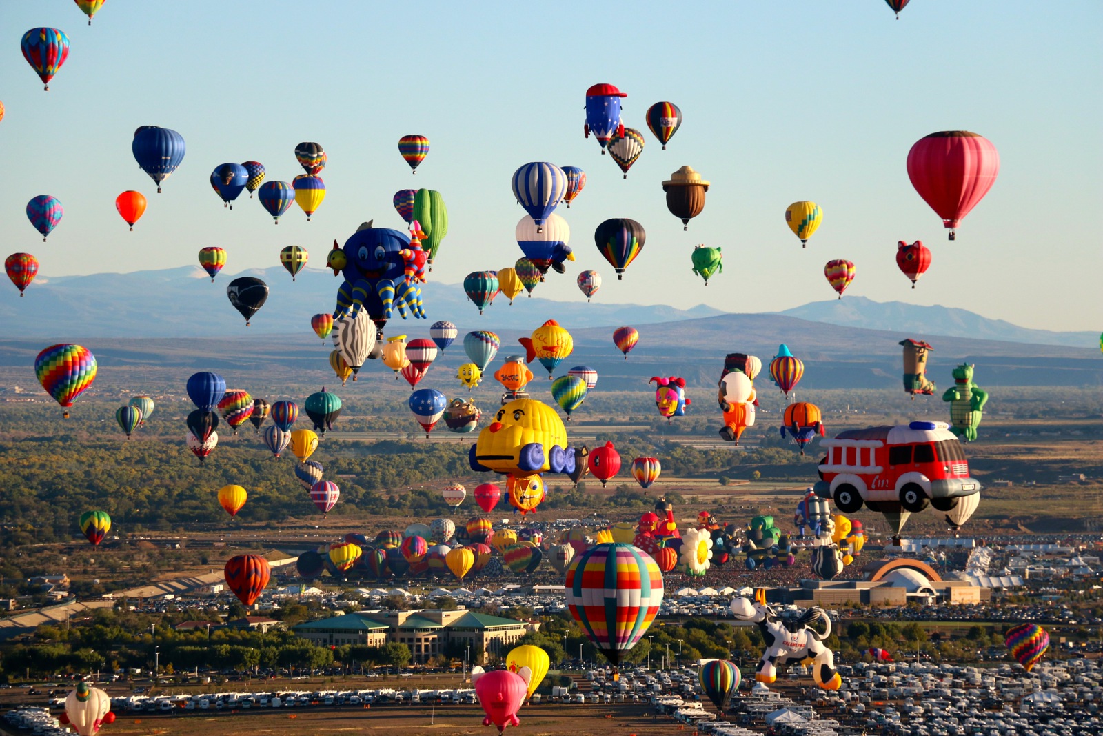 지상최대의 열기구 축제 - 미국 앨버커키, Albuquerque International Balloon Fiesta : 네이버 블로그