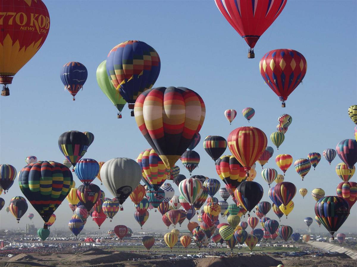 지상최대의 열기구 축제 미국 앨버커키, Albuquerque International Balloon Fiesta 네이버 블로그