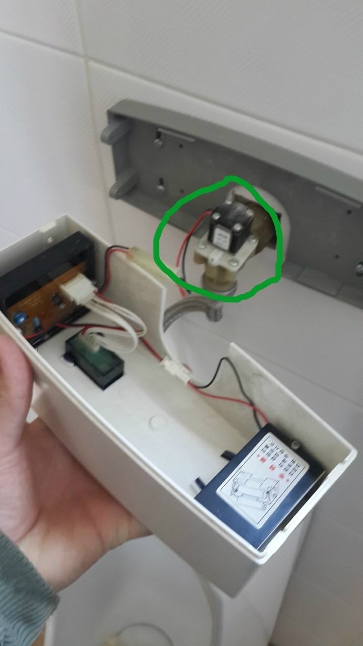 JAVA AUTO FLUSHING SYSTEM (소변기 자동 물 내림 장치???) 수리 네이버 블로그