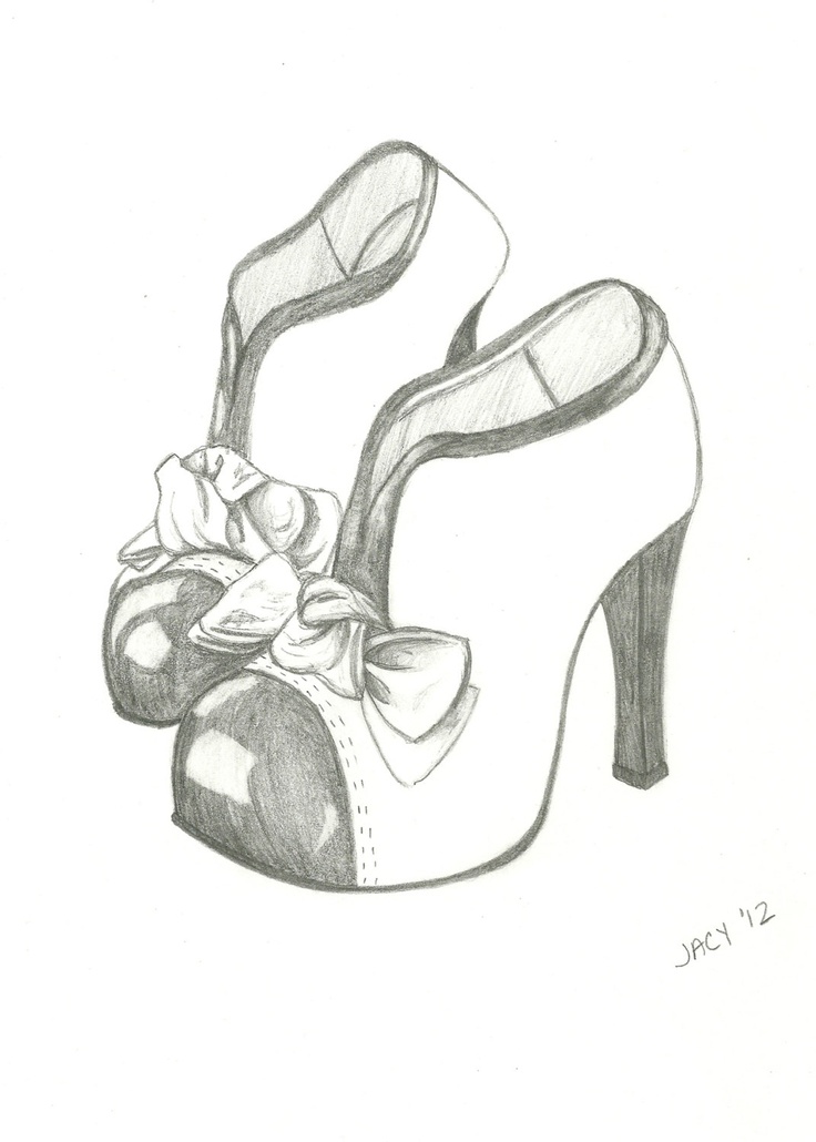 구두,신발,하힐 일러스트 스케치 / Shöes sketch / 신발도식화 네이버 블로그