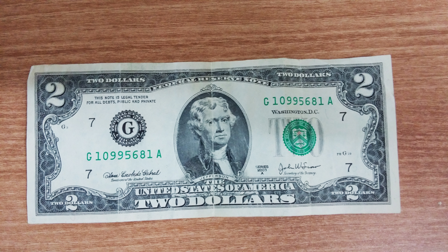 행운의 2달러 지폐 : 네이버 블로그