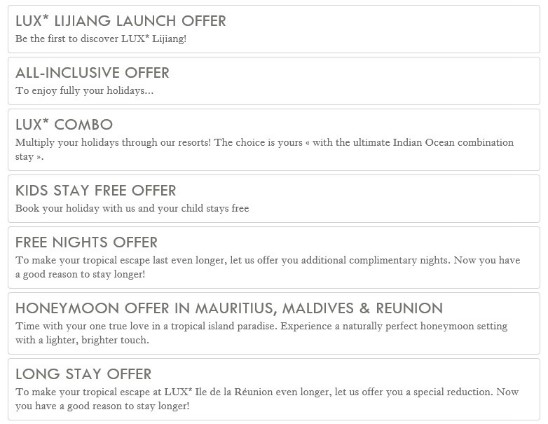 레위니옹 최고 호텔 LUX* Ile de la Reunion - 블로그