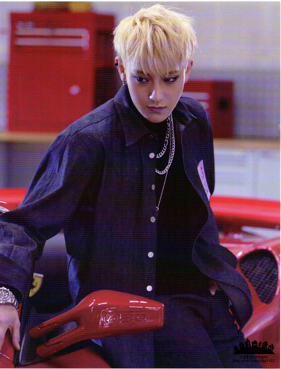 DAILYEXO — Tao - 150509 'Call Me Baby' polaroid - [SCAN][HQ]