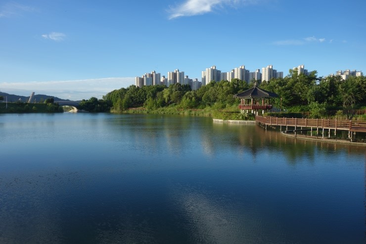 운정호수공원 산책