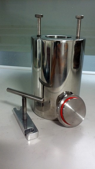 Stainless Steel / SUS304 / Ball Mill Jar / 스테인레스스틸 볼밀용 포트 / 기본형 / Mill(분쇄밀) / 피케이랩(PKlab) - 블로그