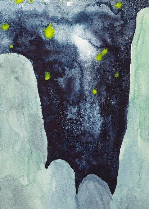 ¾ÆµæÇÑ_¹ãÇÏ´Â_¼Ó_¹Ù´Ù._º°._32x47_water_colour_on_paper.jpg