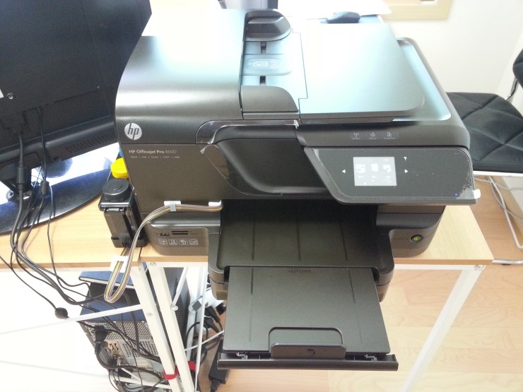 hp officejet pro 8600 install without cd