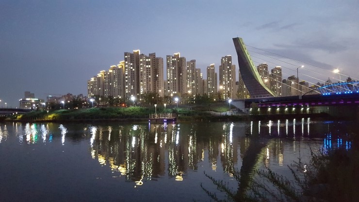 운정호수공원 산책