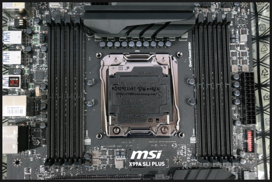 MSI X99A SLI PLUS 개봉기 : 네이버 블로그