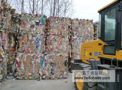 HelloBaler 압축기 압축효과/paper baler,waste paper,paper recycling - 블로그