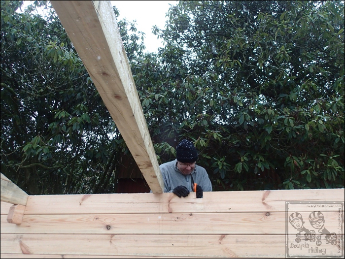 20160116 영국(New galloway) 헛간 짓기[Building a shed] 3 - 블로그
