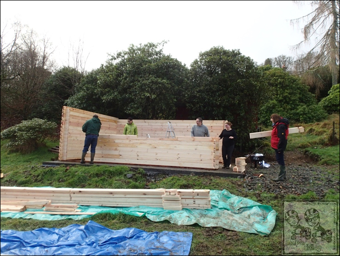 20151229 영국(New galloway) 헛간 짓기[building a shed]-2 - 블로그
