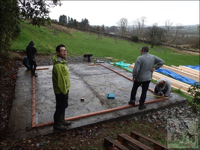 20151228 영국(New galloway) 헛간 짓기[building a shed]-1 - 블로그