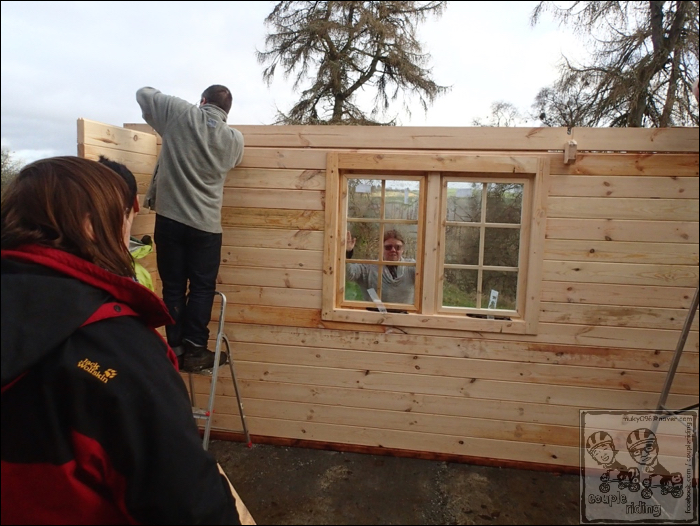 20151229 영국(New galloway) 헛간 짓기[building a shed]-2 - 블로그