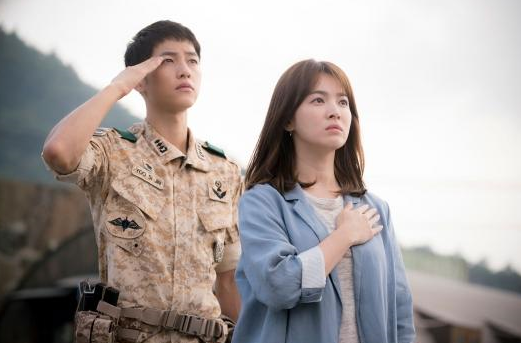 완전 상승세!! 태양의 후예, 송혜교 송중기 조합 