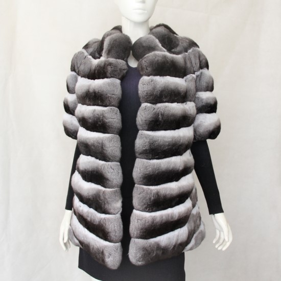 다람쥐 가죽 외투 패션/AKleatherware Luxury Chinchilla Fur Coats - 블로그