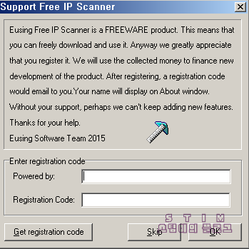 free ip scanner by eusing