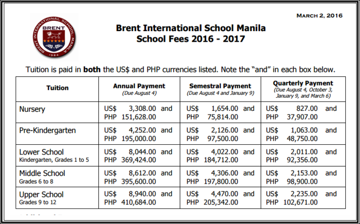 brent-school-manila-tuition-fees