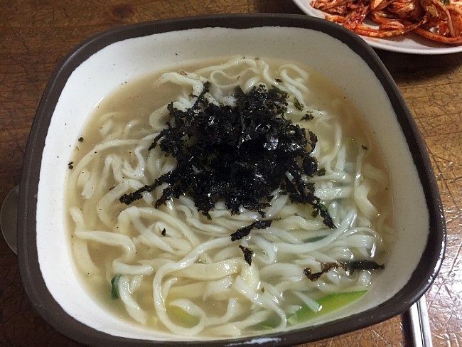 안면도 전통손칼국수