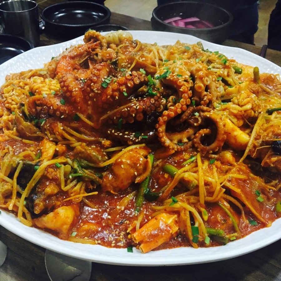 옥수해물찜칼국수