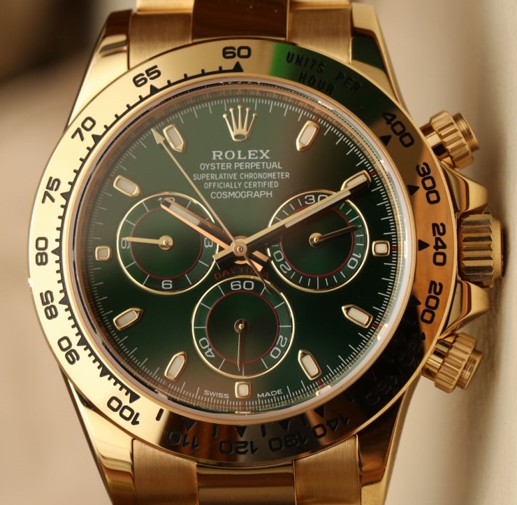롤렉스 코스모그래프 데이토나 116508 green dial - 블로그