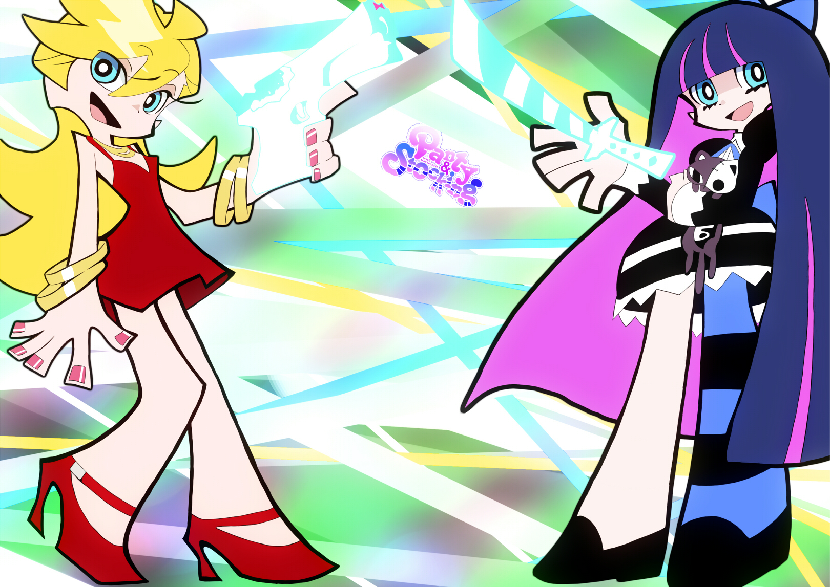 ねんどろいど Panty＆Stocking with Garterbelt ス… - フィギュア