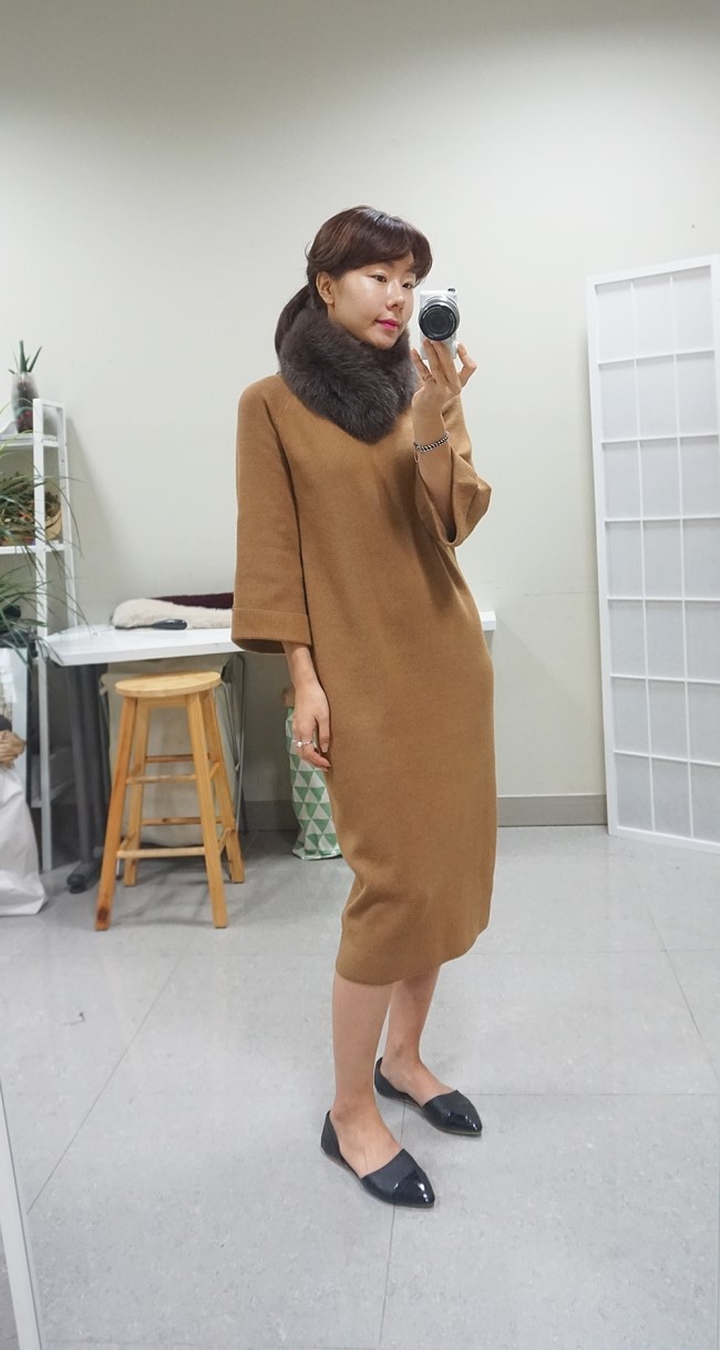 Real Fox Muffler Amitie Story Market Luxurious fox