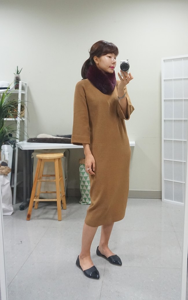 Real Fox Muffler Amitie Story Market Luxurious fox